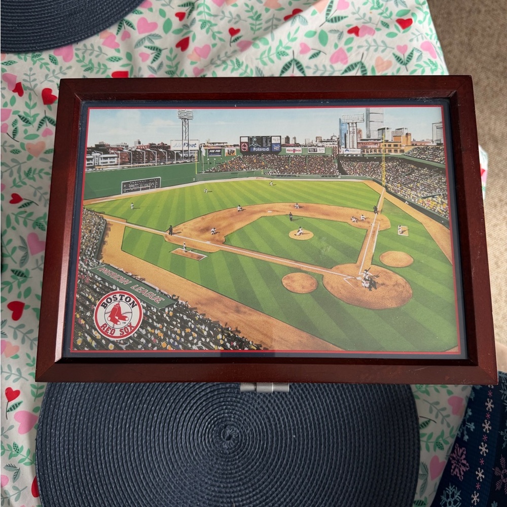 Boston Red Sox Wooden Picture Frame
